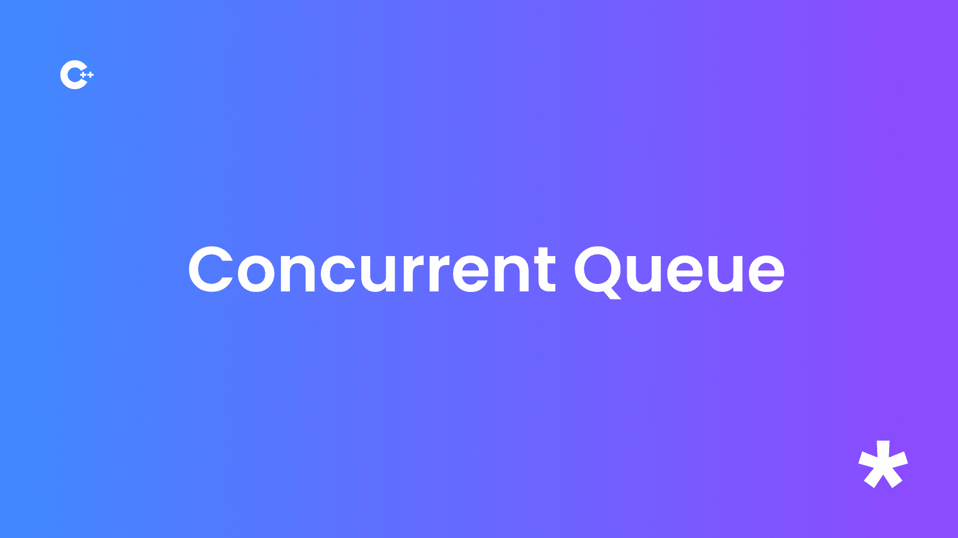 C++ Concurrent Queue : Implémentation et Bonnes Pratiques