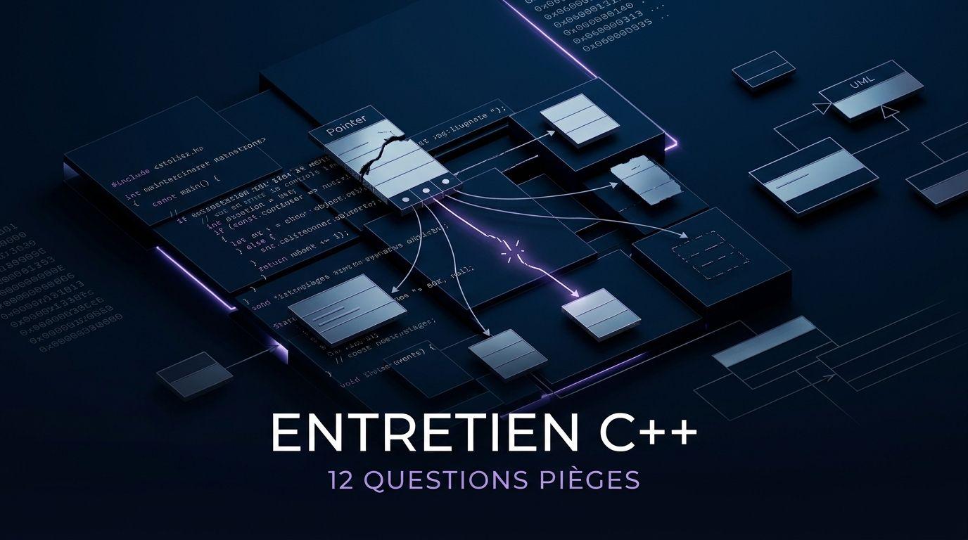 Entretien C++ : 12 questions pièges avec réponses (2026)
