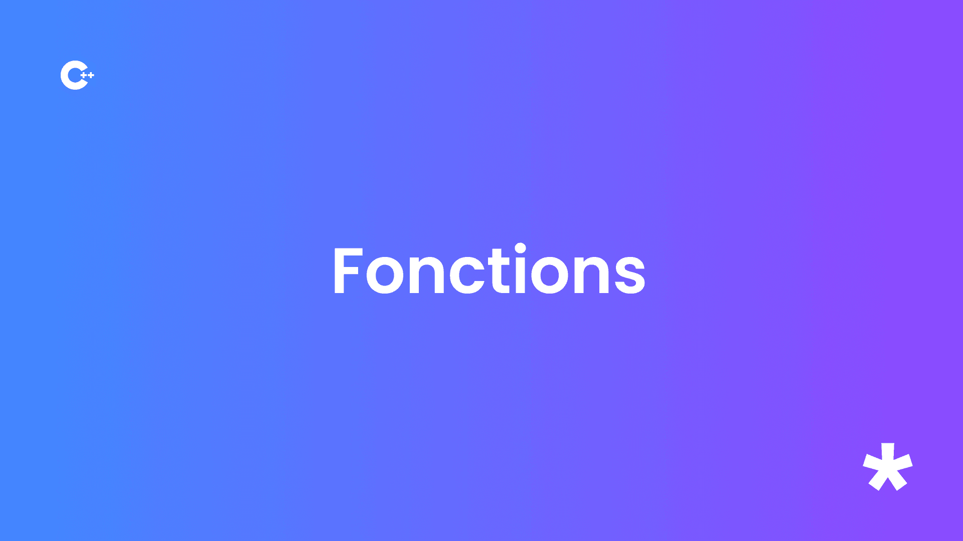 Les Fonctions en C++ : Guide Complet